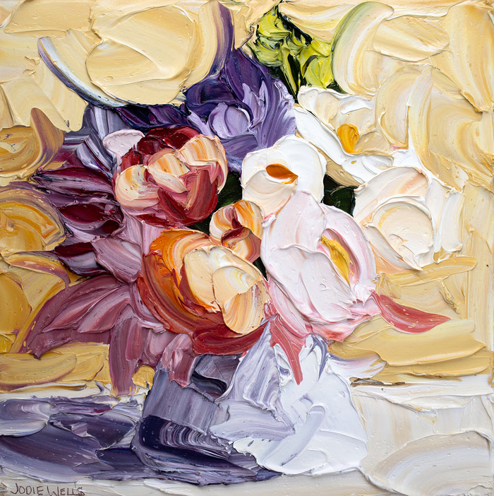 56. Sunset Petals by Jodie Wells | Lethbridge Gallery