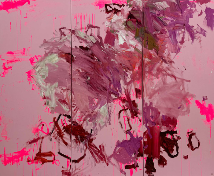 Look Pretty (Triptych) by Llewellyn Skye | Lethbridge Gallery