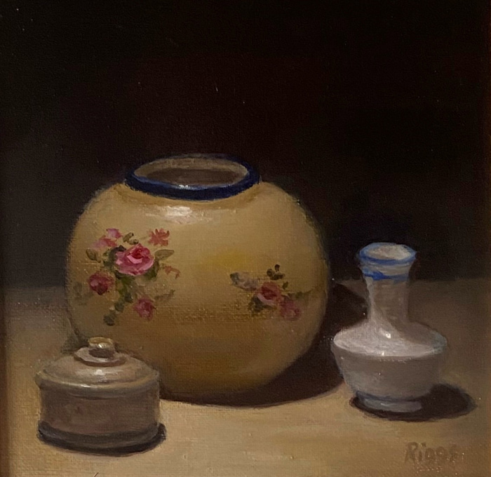 Touched by Flowers by Robert Riggs | Lethbridge Gallery