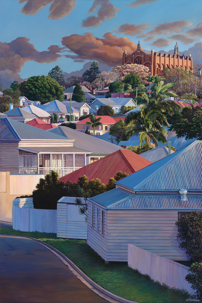 Below St. Brigid's Church by Alexandra Matthews | Lethbridge Gallery