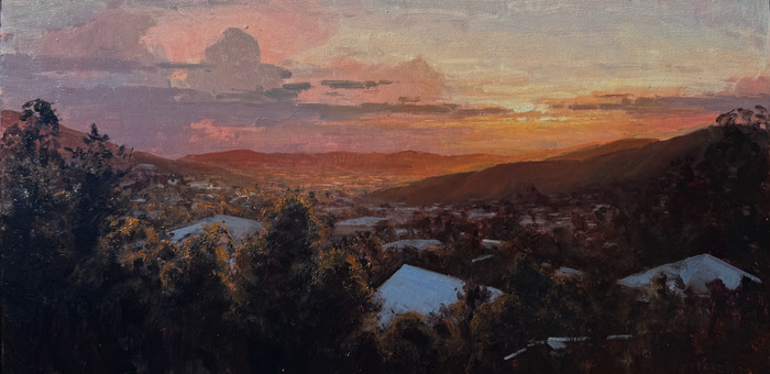 Evening Splendour by Zac Moynihan | Lethbridge Gallery