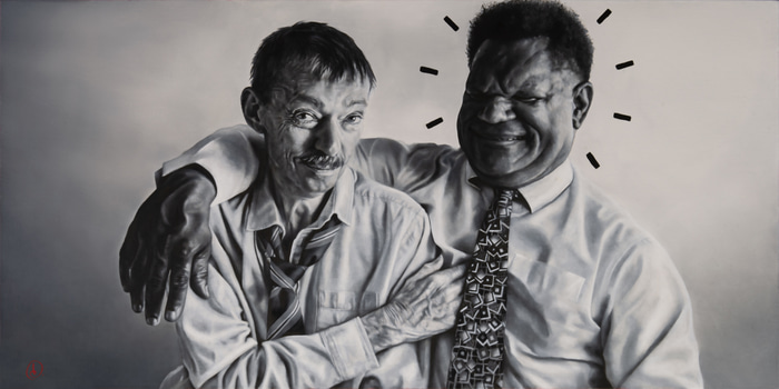 Lovers' Tickle by Dita Angeles | Lethbridge Gallery