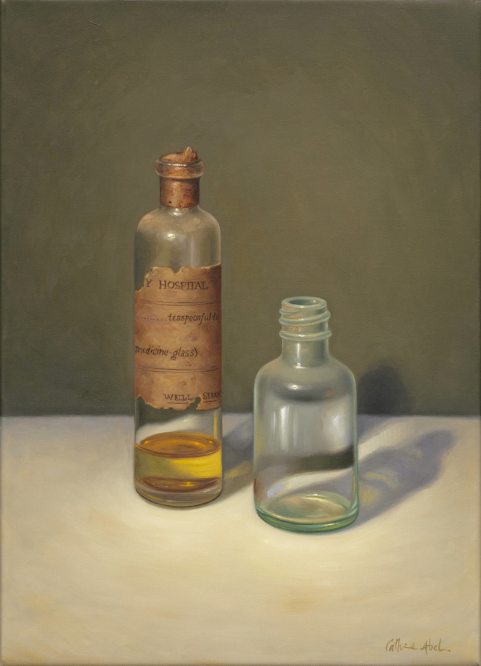25. Still Life with Old Bottles by Catherine Abel | Lethbridge Gallery
