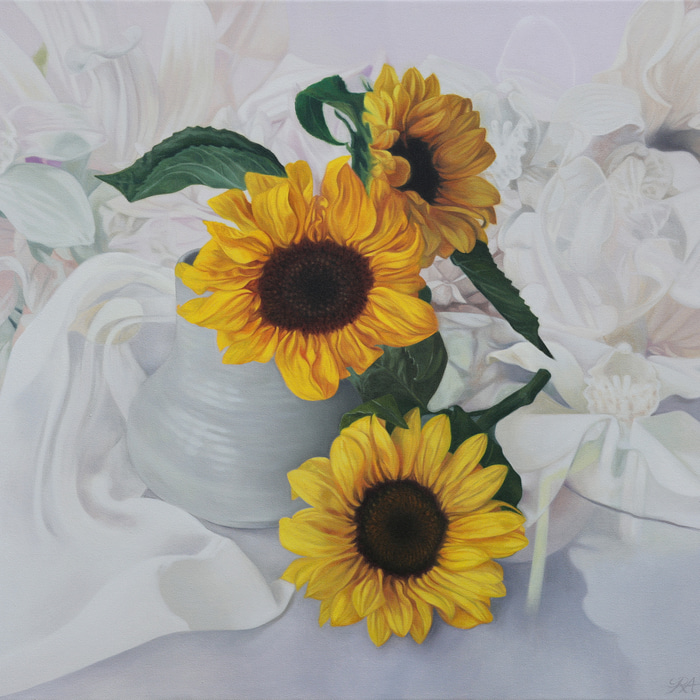 Waltz in White by Reeva Ashton | Lethbridge Gallery