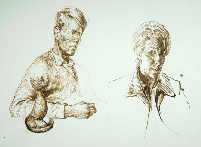 Self Portraits at Carcoar by Ryan Daffurn | Lethbridge Gallery