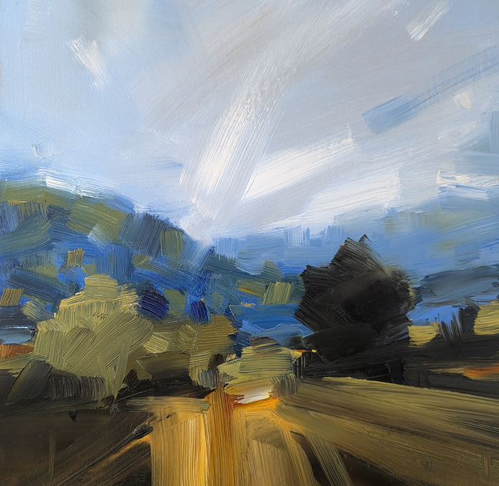 Study: Blue Hills by Matt James | Lethbridge Gallery