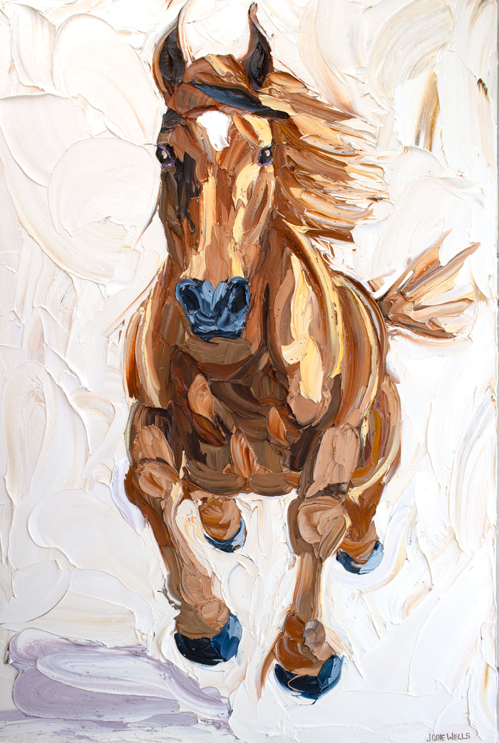 Chestnut Dream Horse by Jodie Wells | Lethbridge Gallery