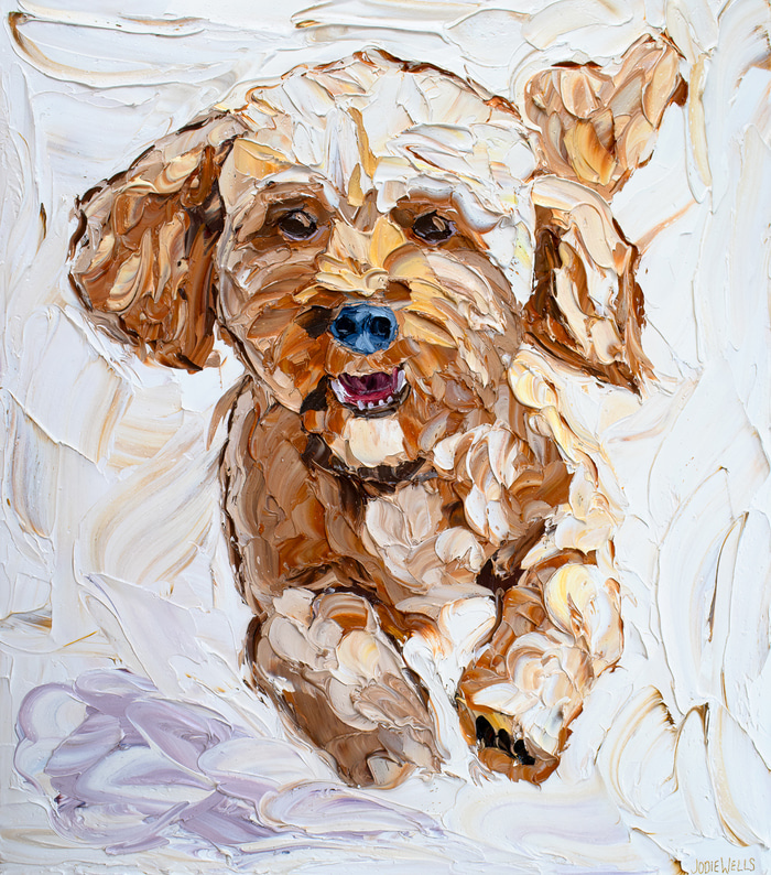 The Approach Cavoodle by Jodie Wells | Lethbridge Gallery