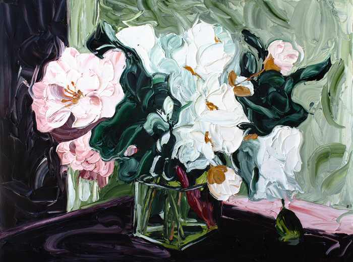 Whispers of Peonies by Jodie Wells | Lethbridge Gallery