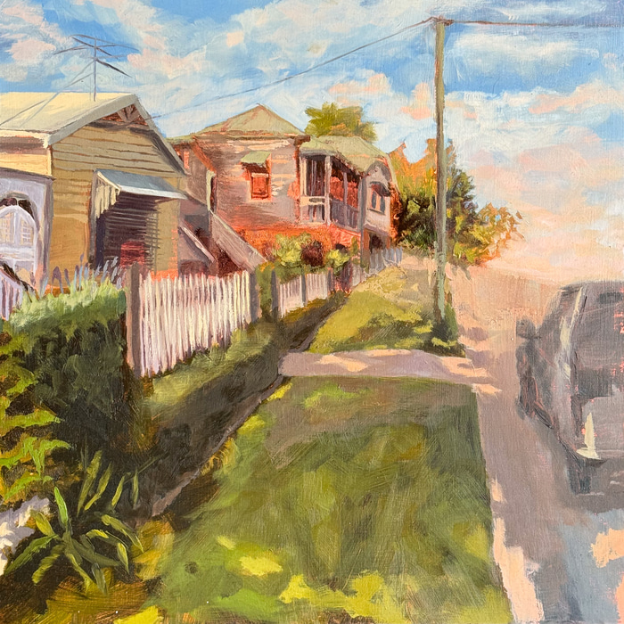 Morning on Tooth Avenue by Karen Brock | Lethbridge Gallery