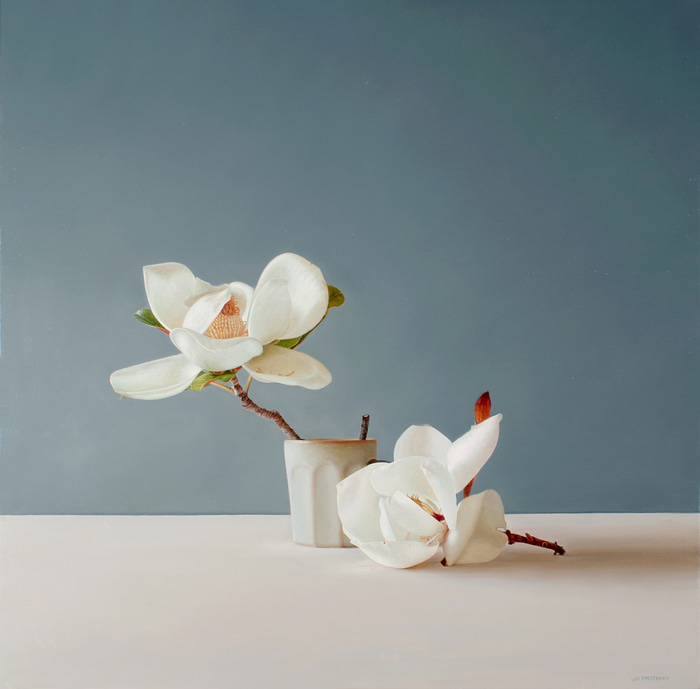 Two Magnolias by Lisa Christensen | Lethbridge Gallery