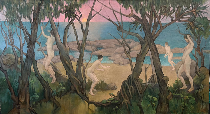 Spirits by the Sea, Twilight by Kay Kane | Lethbridge Gallery