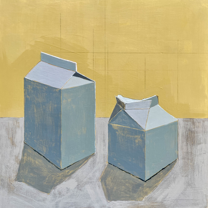 Two  Milk Cartons by Nick Coulson | Lethbridge Gallery