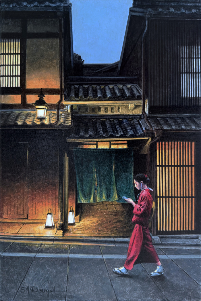 Kyoto Night by Scott McDougall | Lethbridge Gallery