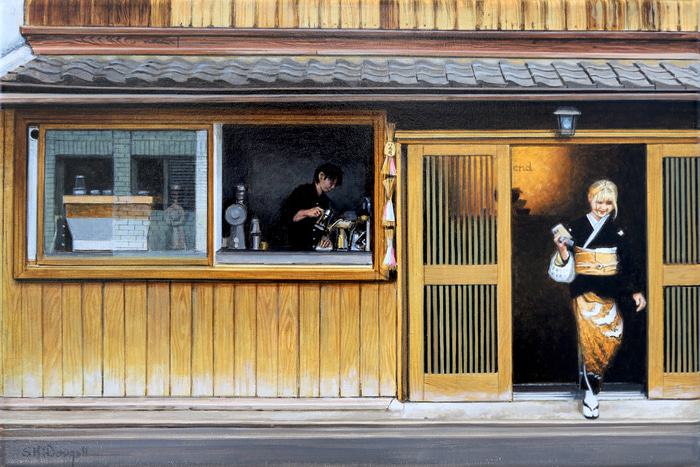 Kyoto Coffee by Scott McDougall | Lethbridge Gallery