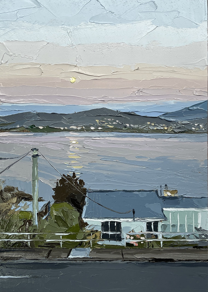 Moonrise Solstice by Sally Glover | Lethbridge Gallery