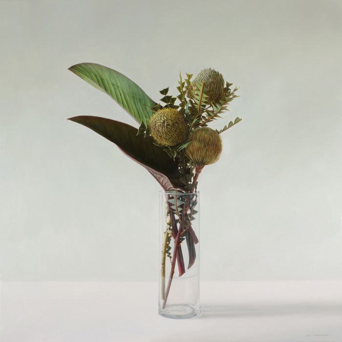 Ric-Rac Banksia in Glass by Lisa Christensen | Lethbridge Gallery