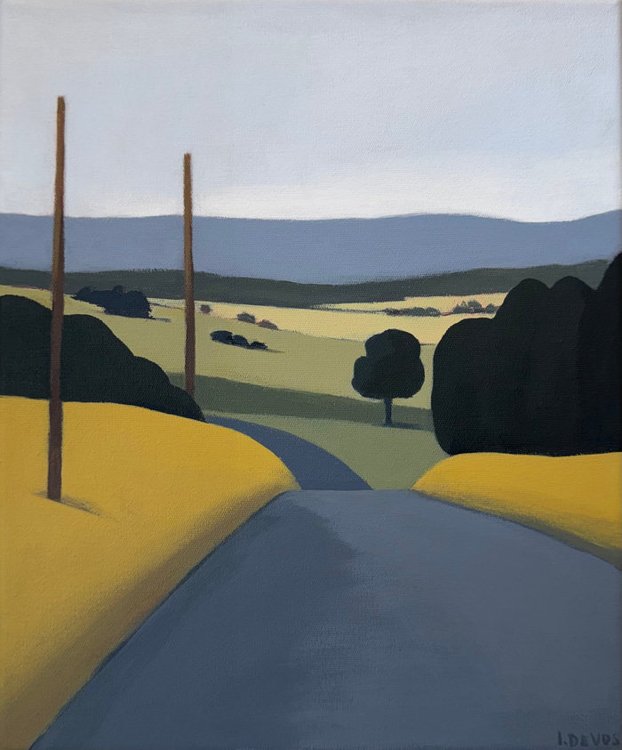 What Lies Around the Corner by Isabelle Devos | Lethbridge Gallery