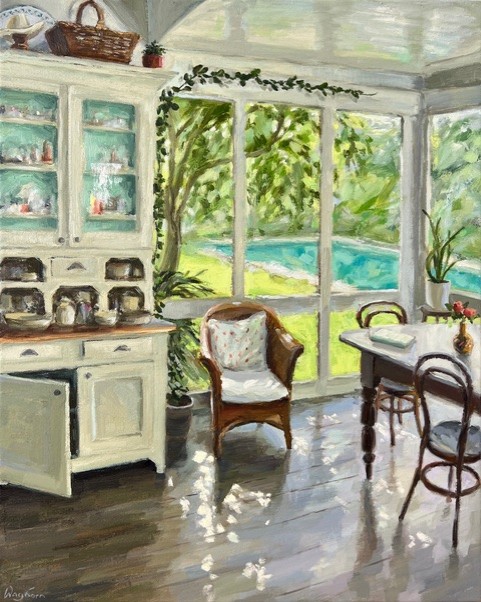 Favourite Lloyd Loom by Sarah Waghorn | Lethbridge Gallery