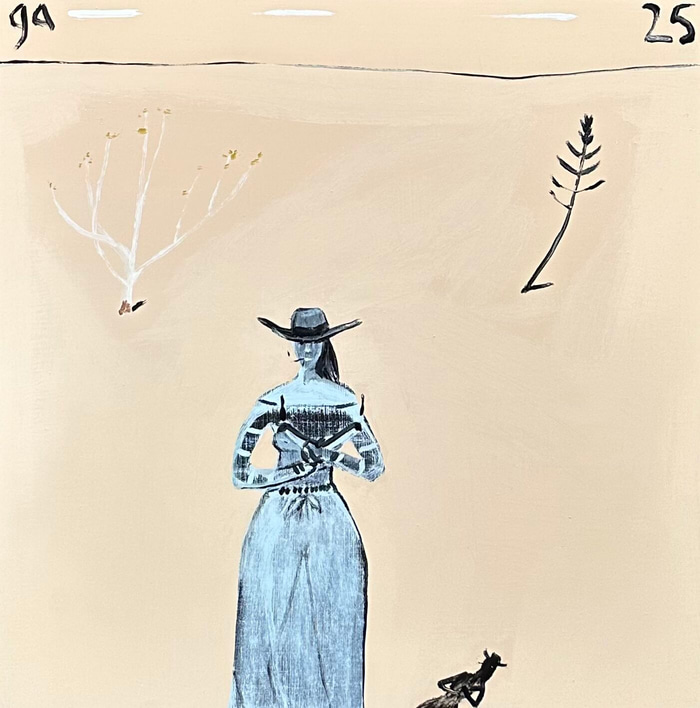 Australian in Landscape by Gary Abkin | Lethbridge Gallery