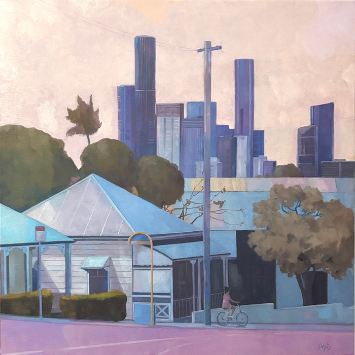 Around The Corner And Down The Hill by Stephen Inglis | Lethbridge Gallery