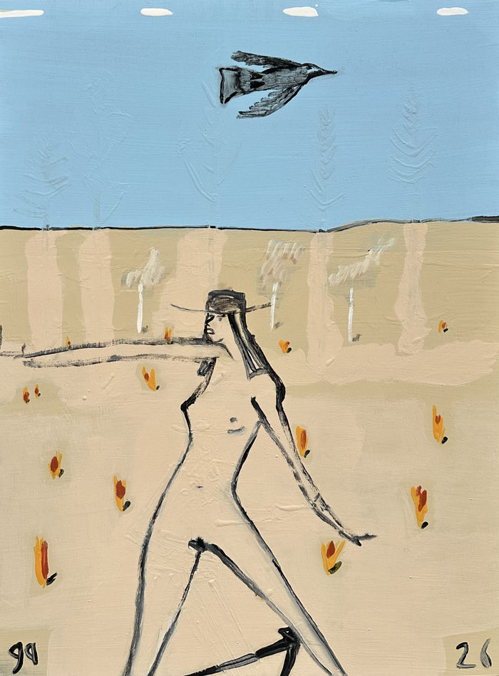 Australian in Landscape by Gary Abkin | Lethbridge Gallery