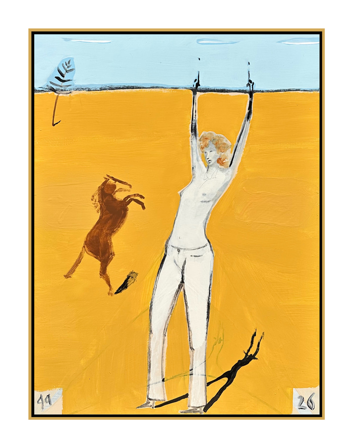 Australian in Landscape by Gary Abkin | Lethbridge Gallery
