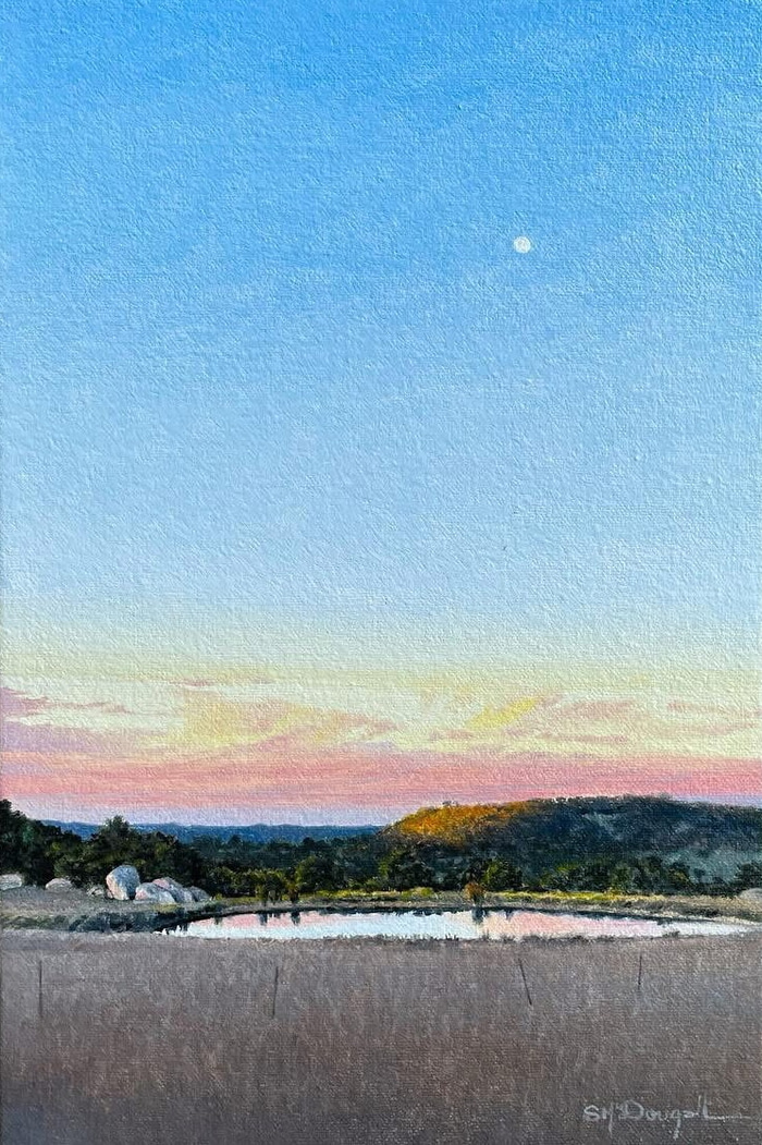 April Moon (Study) by Scott McDougall | Lethbridge Gallery