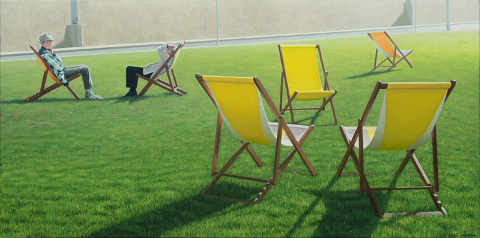 Waiting for Smart by Tim Grey | Lethbridge Gallery