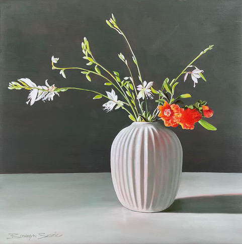 The Little Fluted Vase by Bronwyn Searle | Lethbridge Gallery
