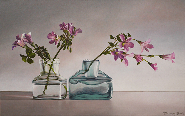 Ink Bottle Blooms by Bronwyn Searle | Lethbridge Gallery