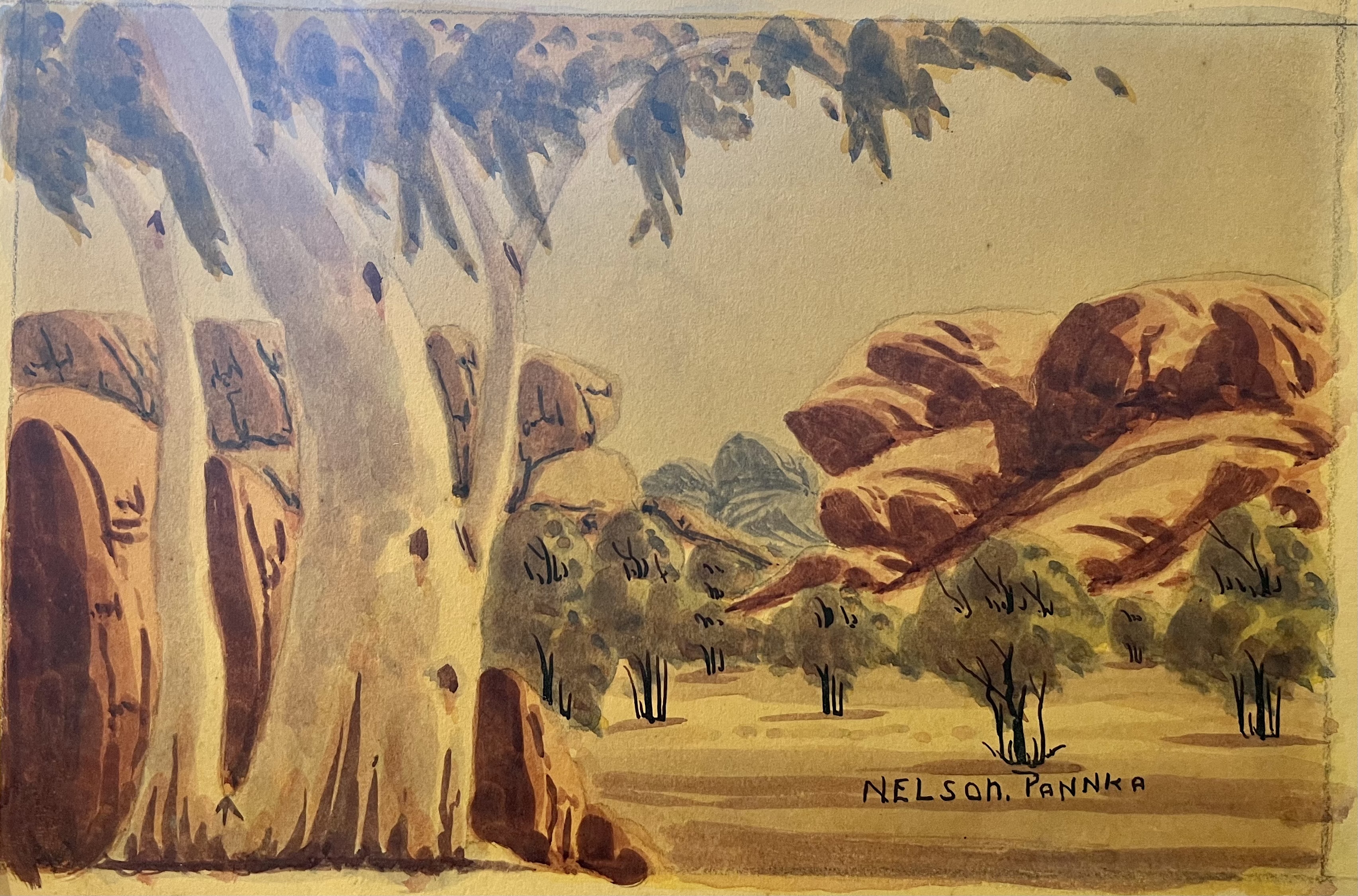 Nelson Pannka by Hermannsburg Artists | Lethbridge Gallery Buy Now