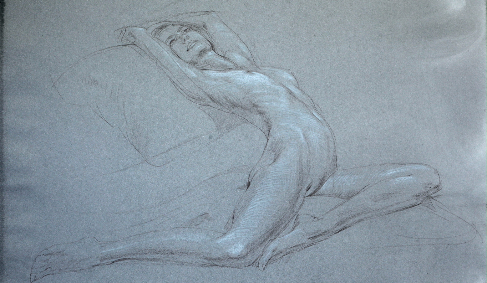 Life Drawing (Carmen) by Scott  Breton | Lethbridge Gallery