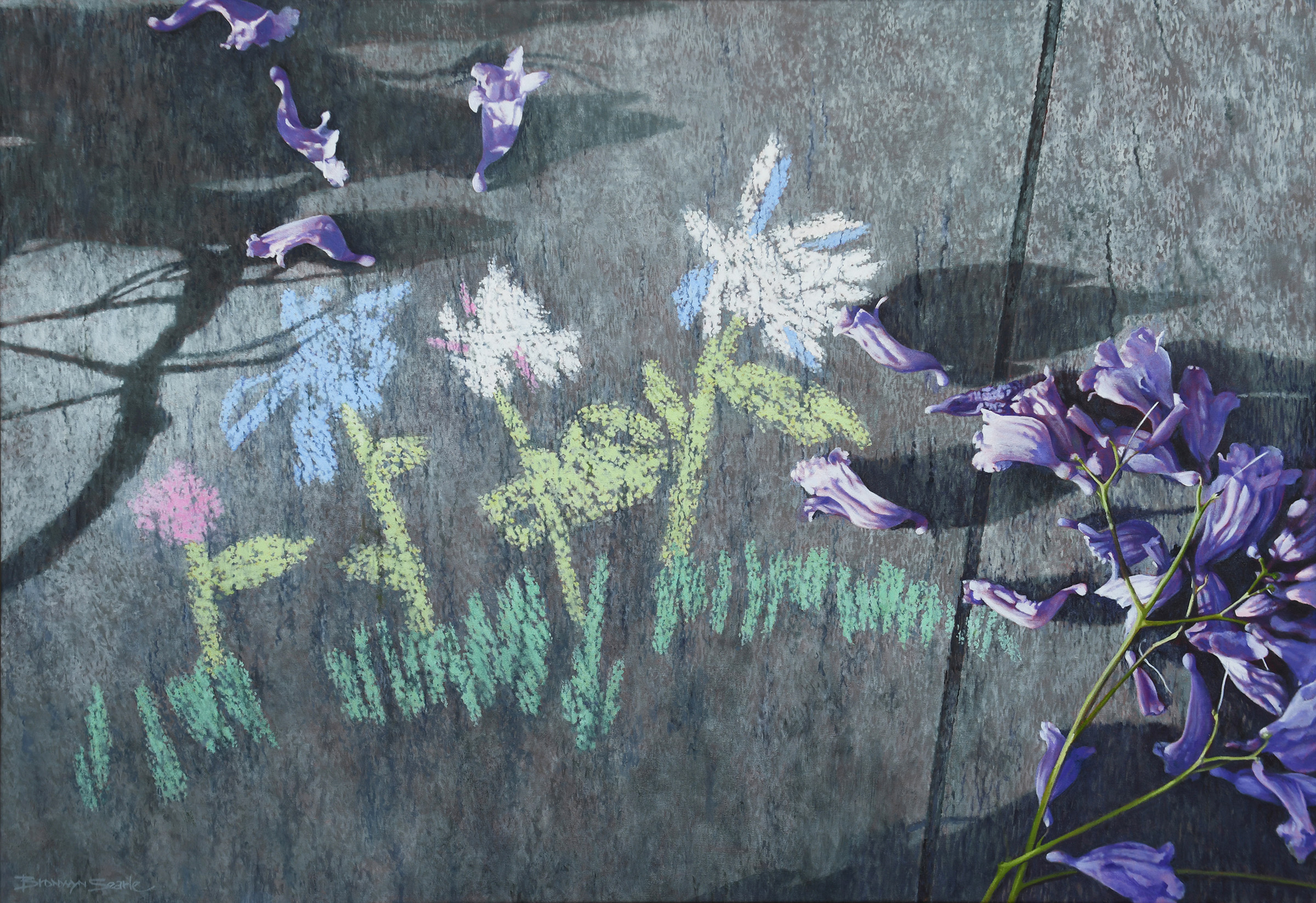 Chalk Garden by Bronwyn Searle | Lethbridge Gallery