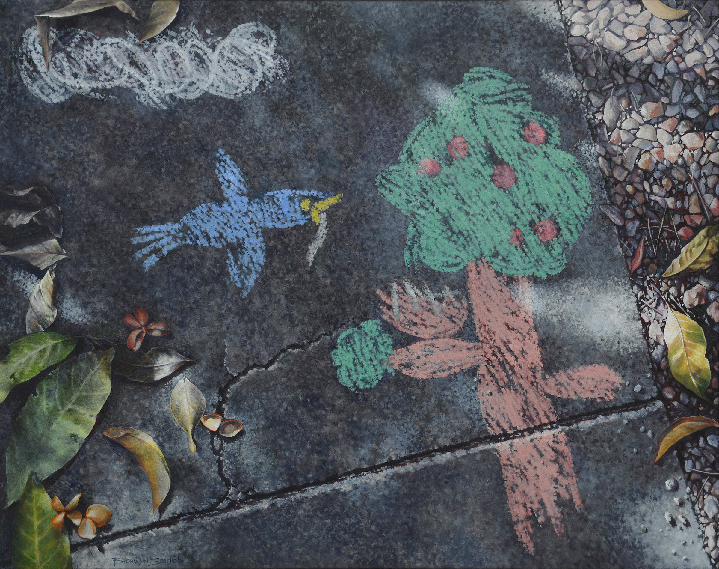 Feathering the Nest by Bronwyn Searle | Lethbridge Gallery