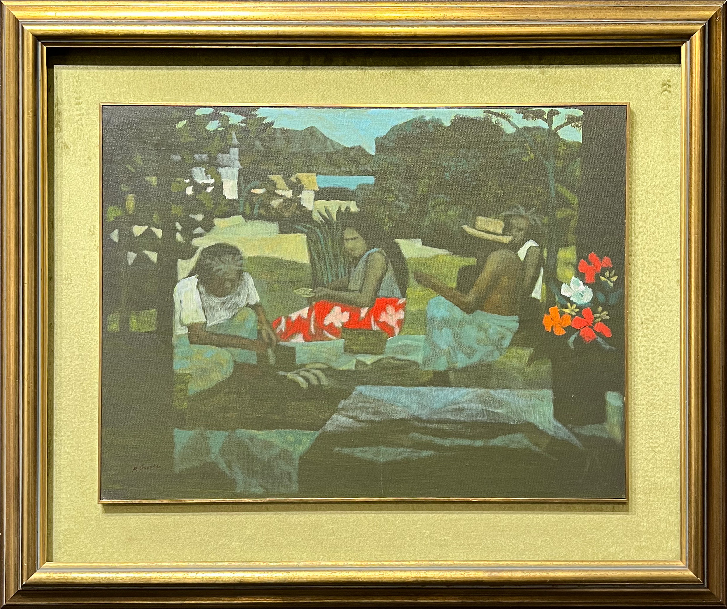 Three Women by Ray Crooke | Lethbridge Gallery Buy Now