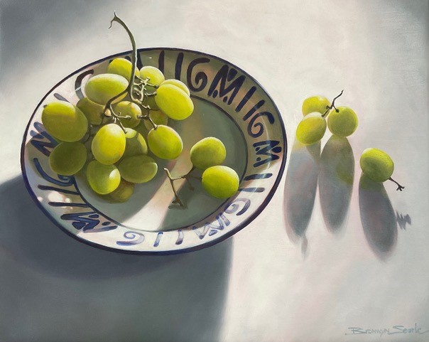 The Hand Painted Bowl by Bronwyn Searle | Lethbridge Gallery