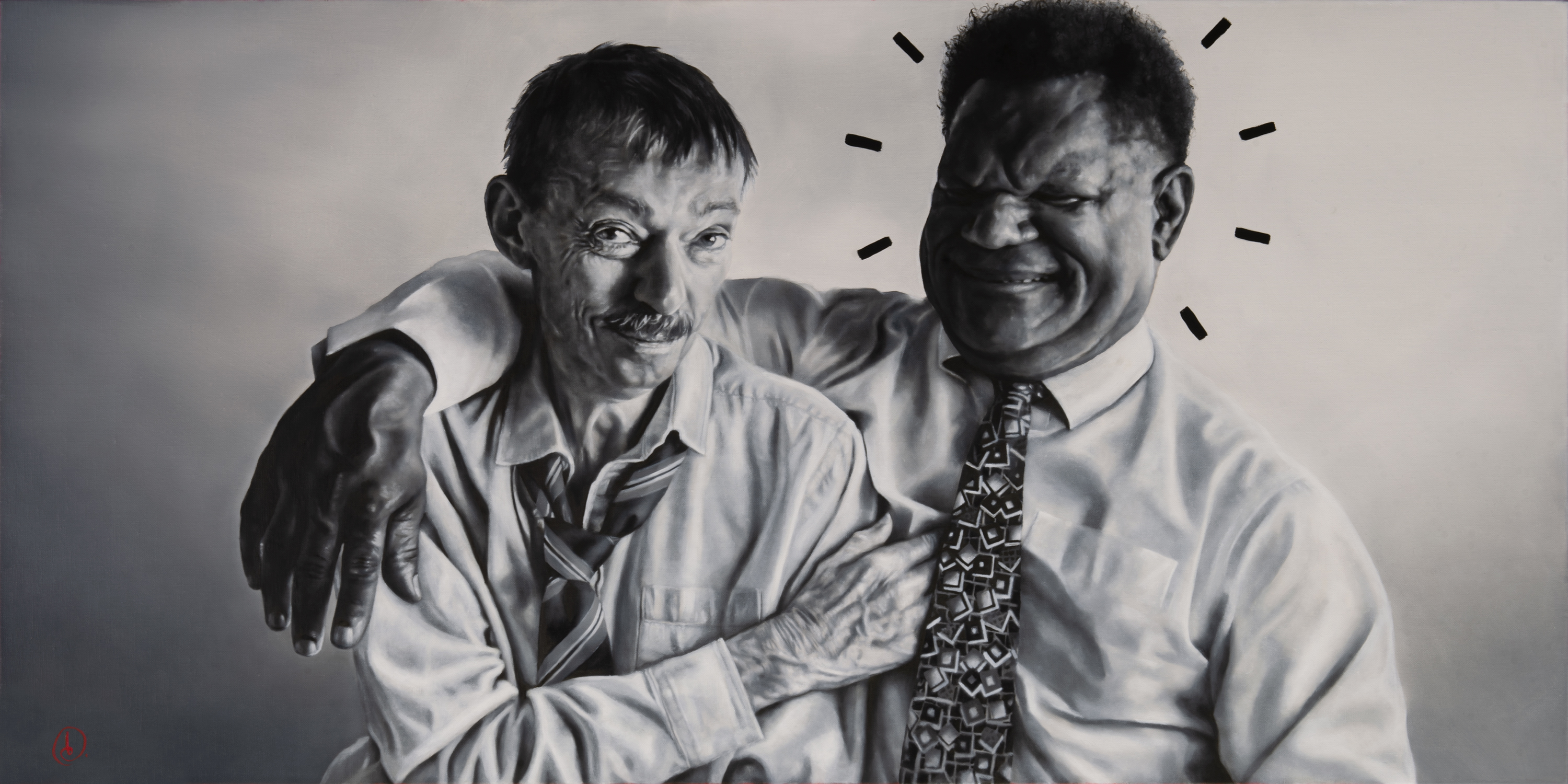 Lovers' Tickle by Dita Angeles | Lethbridge Gallery