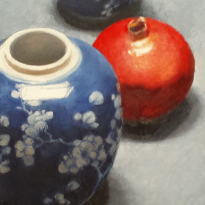 Ginger Jar and Pomegranates