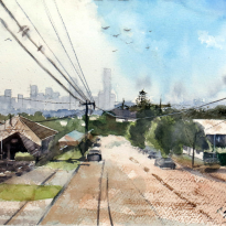 Into the city