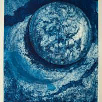 Deep blue moon