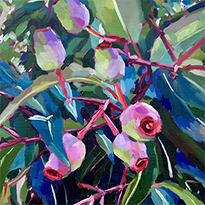 SOLD Autumn Gum Nuts