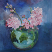 Pink Geraniums