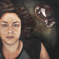 The Awakening (Self Portrait with Charlie)