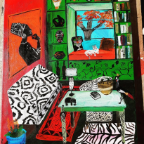 African inspired interior