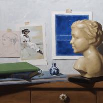 Contemplation in Blue